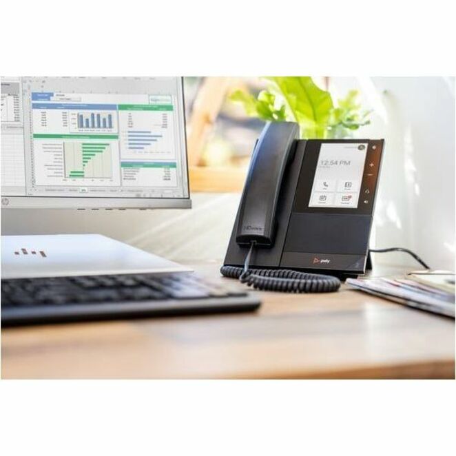 Poly CCX 505 Business Media Phone with Open SIP and PoE-enabled GSA/TAA — 849A6AA