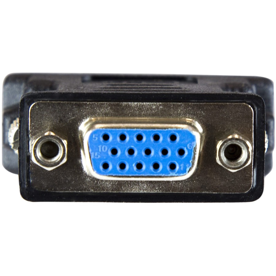 StarTech.com DVI to VGA Cable Adapter - Black - M/F — DVIVGAMFBK