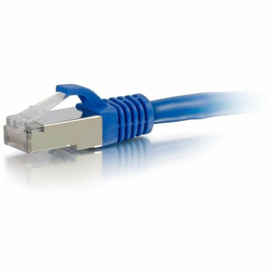 C2G 10ft Cat6a Snagless Shielded (STP) Network Patch Cable - Blue — 00681