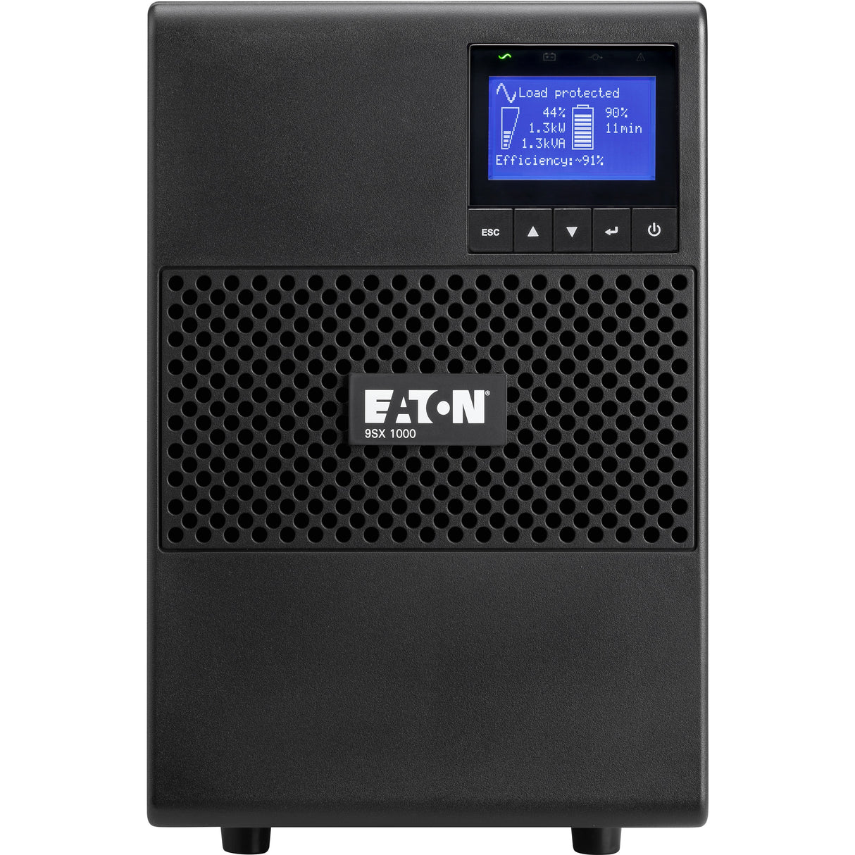 Eaton 9SX 1000VA 900W 208V Online Double-Conversion UPS - 6 C13 Outlets, Cybersecure Network Card Option, Extended Run, Tower — 9SX1000G