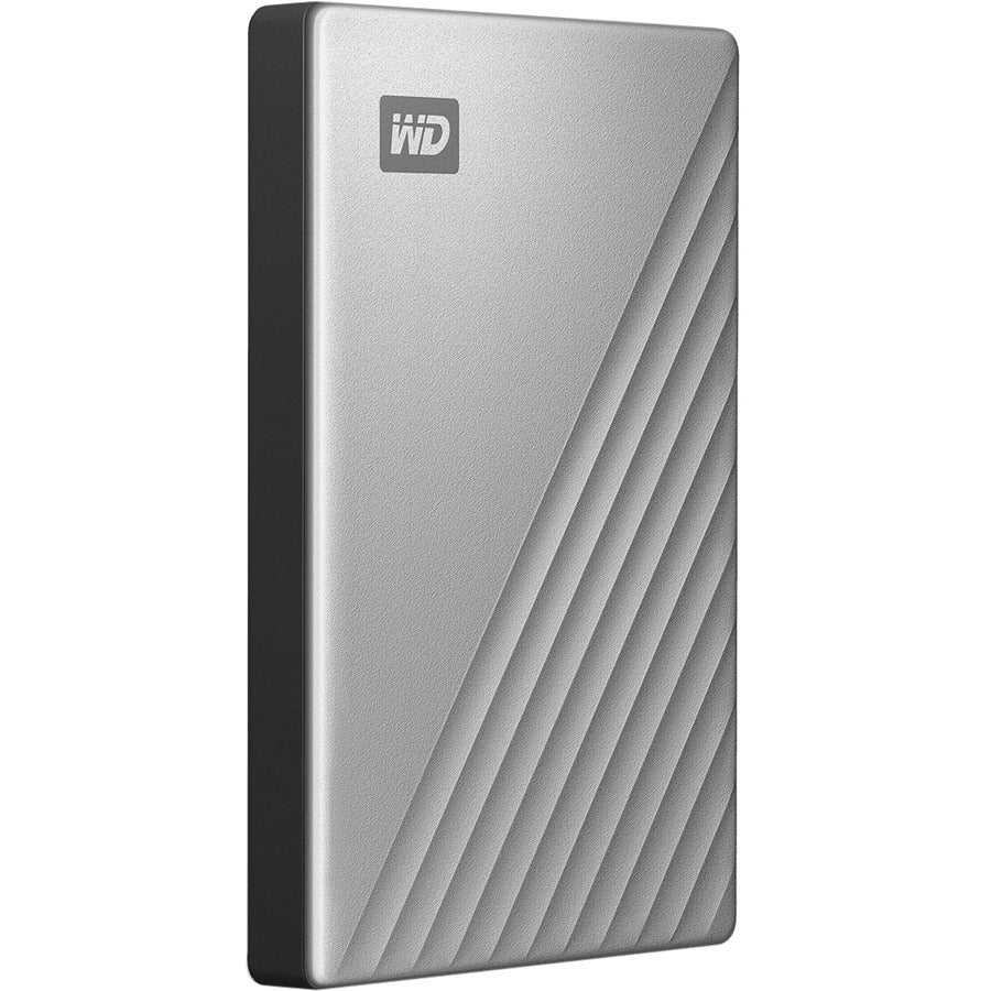 WD My Passport Ultra WDBPMV0050BSL 5 TB Portable Hard Drive - External - Silver — WDBPMV0050BSL-WESN