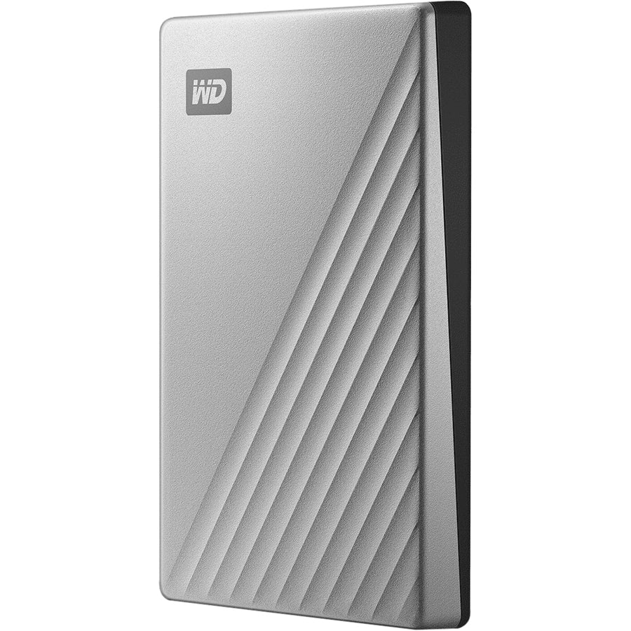 WD My Passport Ultra WDBPMV0050BSL 5 TB Portable Hard Drive - External - Silver — WDBPMV0050BSL-WESN