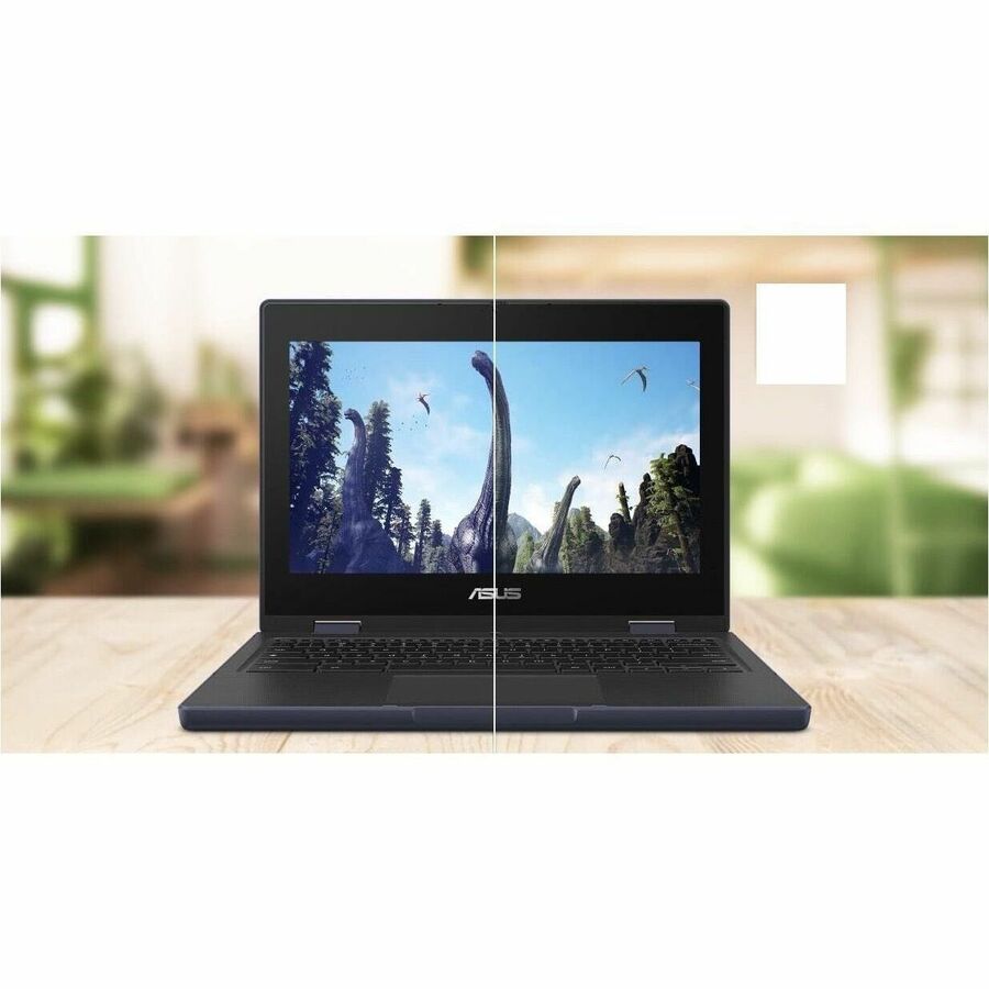 Asus Chromebook CR11 Flip CR1104F CR1104FTA-YZ84T 11.6" Touchscreen Rugged Convertible 2 in 1 Chromebook - HD - Intel N-Series N150 - 8 GB - 64 GB Flash Memory - Mineral Gray — CR1104FTA-YZ84T