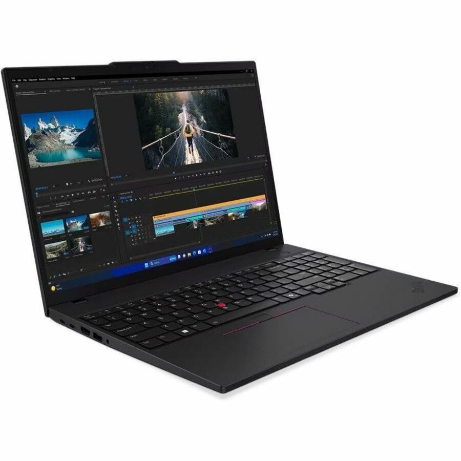 Lenovo ThinkPad T16 Gen 3 21MN005LUS 16" Notebook - WUXGA - Intel Core Ultra 5 125U - 16 GB - 256 GB SSD - English Keyboard - Black — 21MN005LUS
