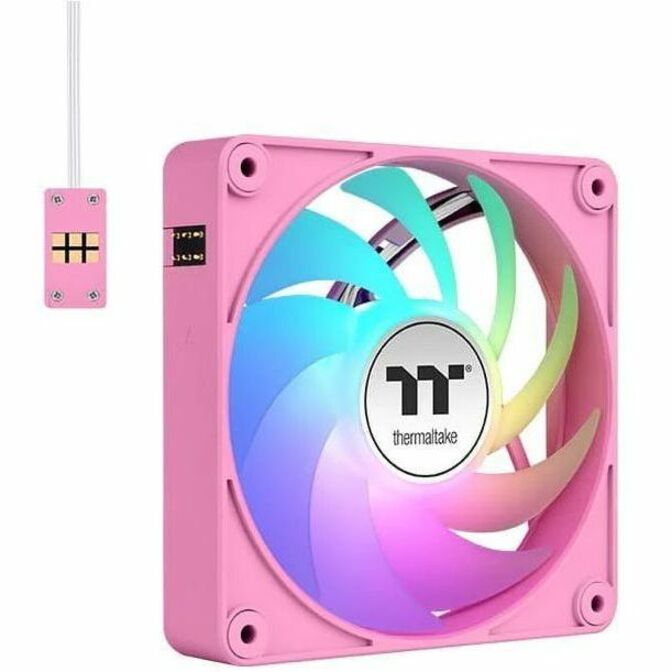 Thermaltake CT140 EX ARGB Sync PC Cooling Fan Bubble Pink (3-Fan Pack) — CL-F221-PL14PK-A