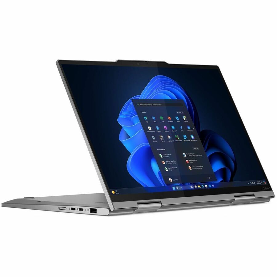 Lenovo Thinkpad X1 Gen 10 21NU0035US 14" Touchscreen Convertible Copilot+ PC 2 in 1 Notebook - WUXGA - Intel Core Ultra 7 258V - Intel Evo Platform - 32 GB - 512 GB SSD - English Keyboard - Gray — 21NU0035US