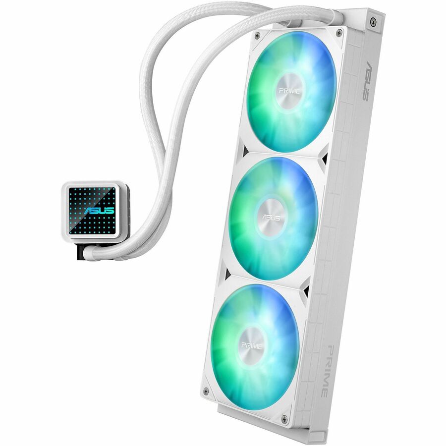 Asus Prime LC 360 ARGB White Edition Cooling Fan/Radiator/Water Block/Pump — PRIME LC 360 ARGB WHT