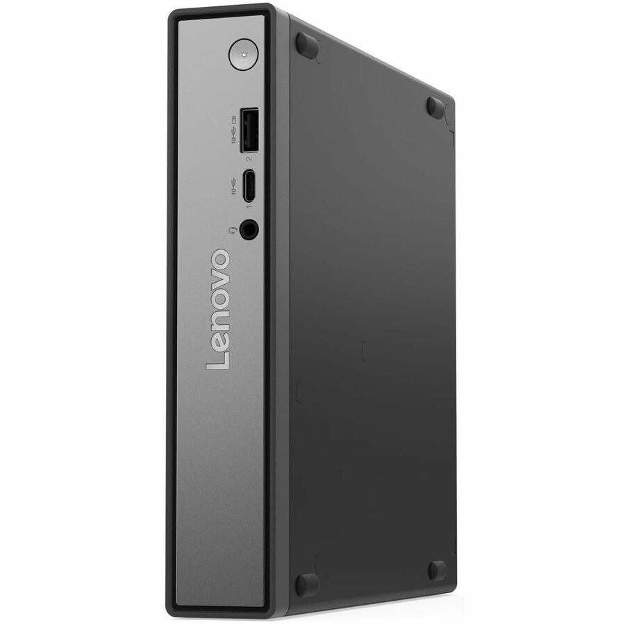 Lenovo ThinkCentre neo 50q QC 13C8000YUS Desktop Computer - Snapdragon X X1-26-100 - 16 GB - 256 GB SSD - Tiny - Eclipse Black — 13C8000YUS
