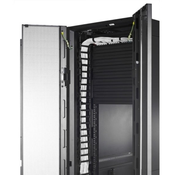 APC NetShelter Cable Management, Vertical Cable Manager, for NetShelter SX 600mm Wide 42U, Set of 2, 107 x 889 x 45 mm — AR7721