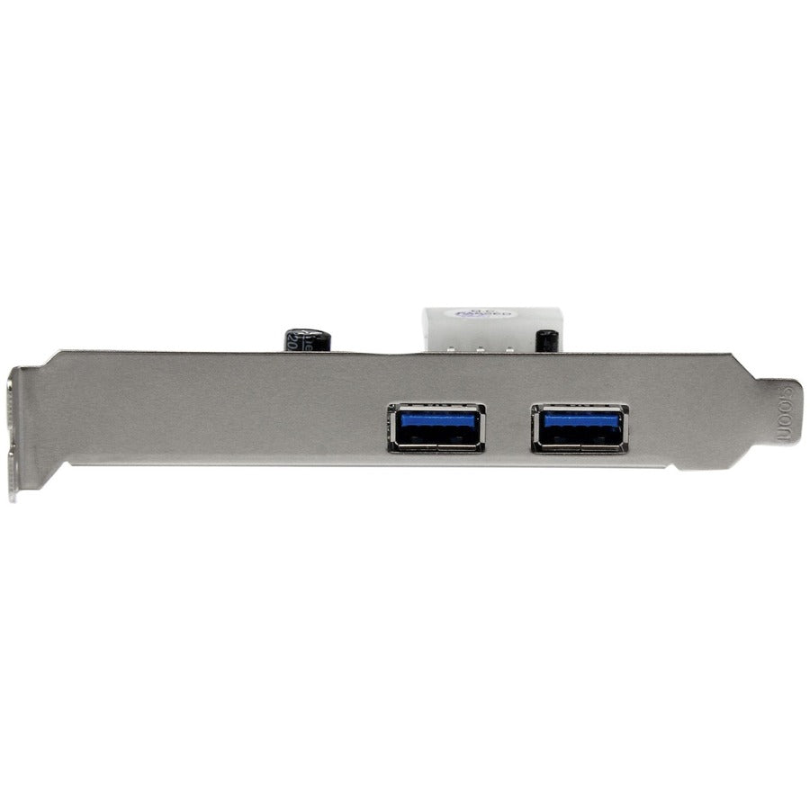 StarTech.com 2 Port PCI Express (PCIe) SuperSpeed USB 3.0 Card Adapter with UASP - 5Gbps - LP4 Power — PEXUSB3S25