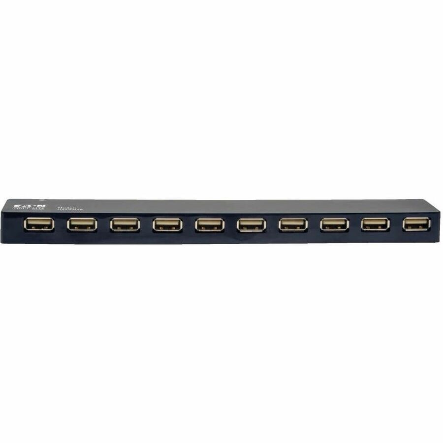 Eaton Tripp Lite Series 10-Port USB 2.0 Hub, Black — U223-010