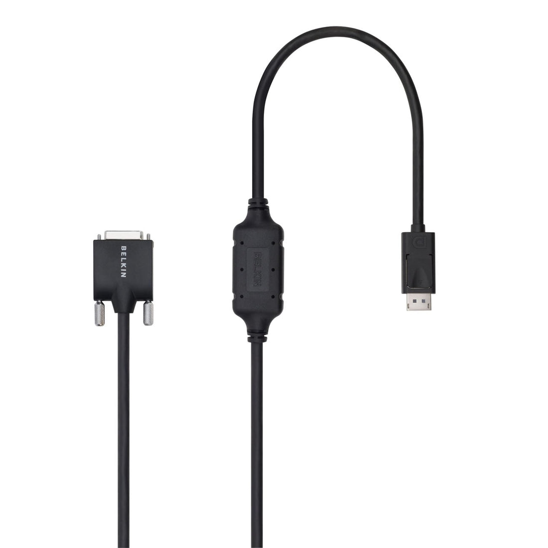Belkin DisplayPort-Male to DVI-D-Male Cable (6 Foot , Black) - DP to DVI — F2CD002b06-E
