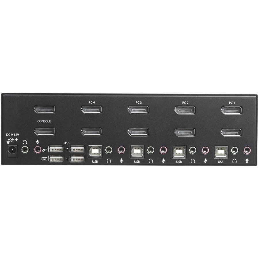 StarTech.com 4 Port Dual DisplayPort KVM Switch - DisplayPort 1.2 KVM - 4K 60Hz — SV431DPDDUA2