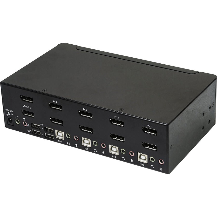 StarTech.com 4 Port Dual DisplayPort KVM Switch - DisplayPort 1.2 KVM - 4K 60Hz — SV431DPDDUA2