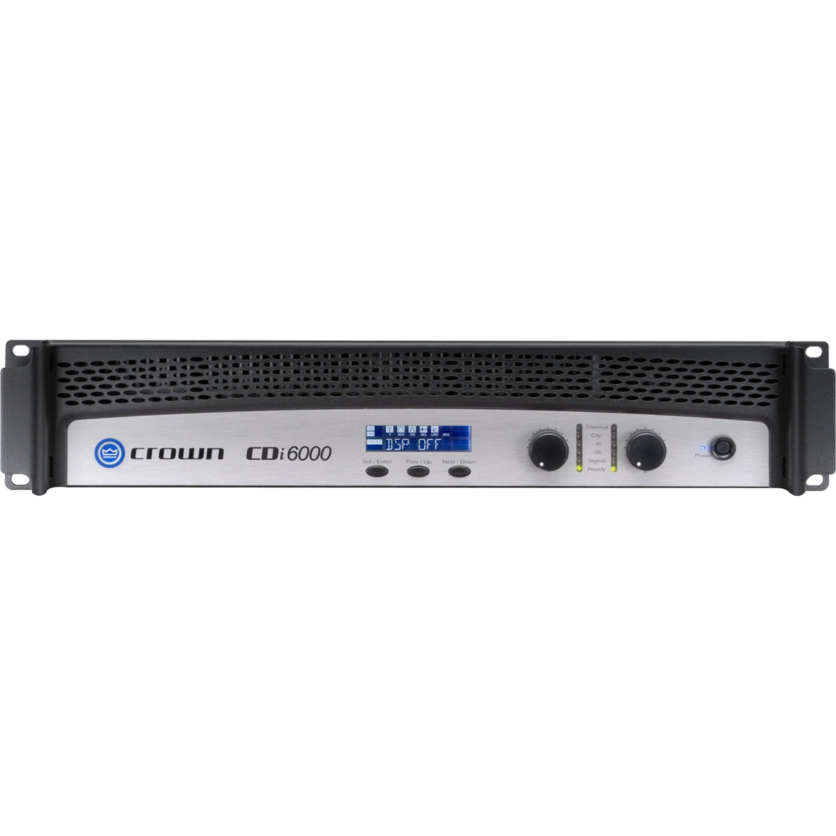 Crown CDi 6000 Amplifier - 4200 W RMS - 2 Channel - Black — NCDI6000