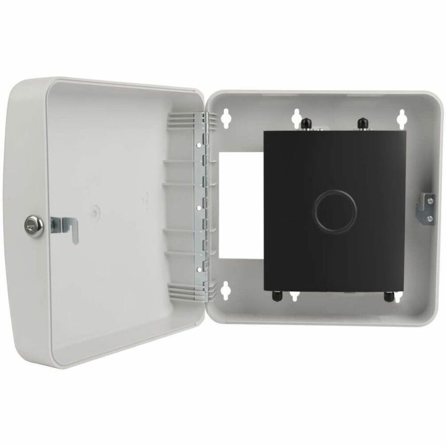 Eaton Wireless Access Point Enclosure with Lock - Surface-Mount, ABS Construction, 11 x 11 in. — EN1111