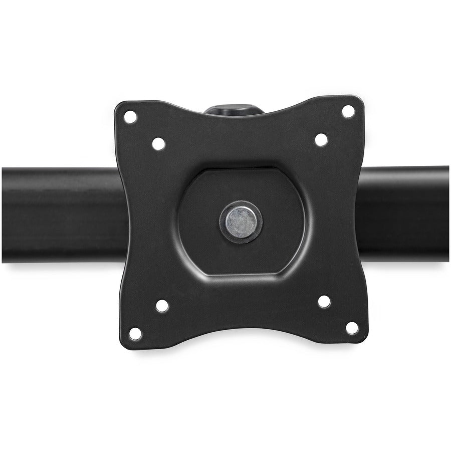 StarTech.com Triple Monitor Stand, Crossbar, Steel & Aluminum, For VESA Mount Monitors up to 27"(17.6lb/8kg), Monitor Stand, 3 Monitor Arm — ARMBARTRIO2