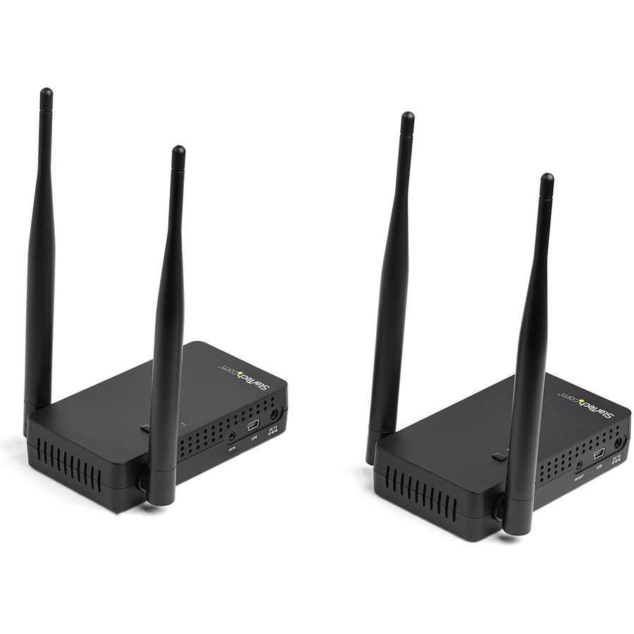 StarTech.com Wireless HDMI Transmitter and Receiver Kit - 656 ft. - 1080p - HDMI over Wireless Extender - 2-Channel Audio Support - Low Latency - Wireless Long-Range Extension up to 200 m — ST121WHDLR