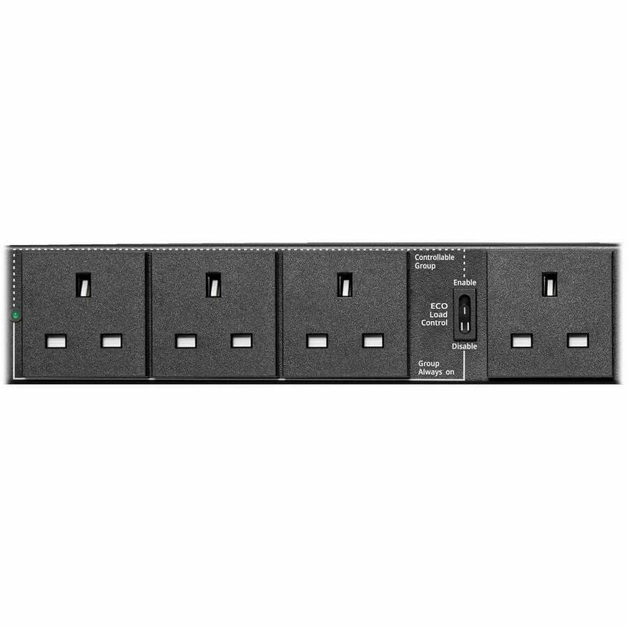 Eaton Tripp Lite Series 220-240V 13A Single-Phase Hot-Swap PDU with Manual Bypass - 4 BS1363 Outlets, C20 & BS1363 Inputs, Rack/Wall — PDUBHV20B