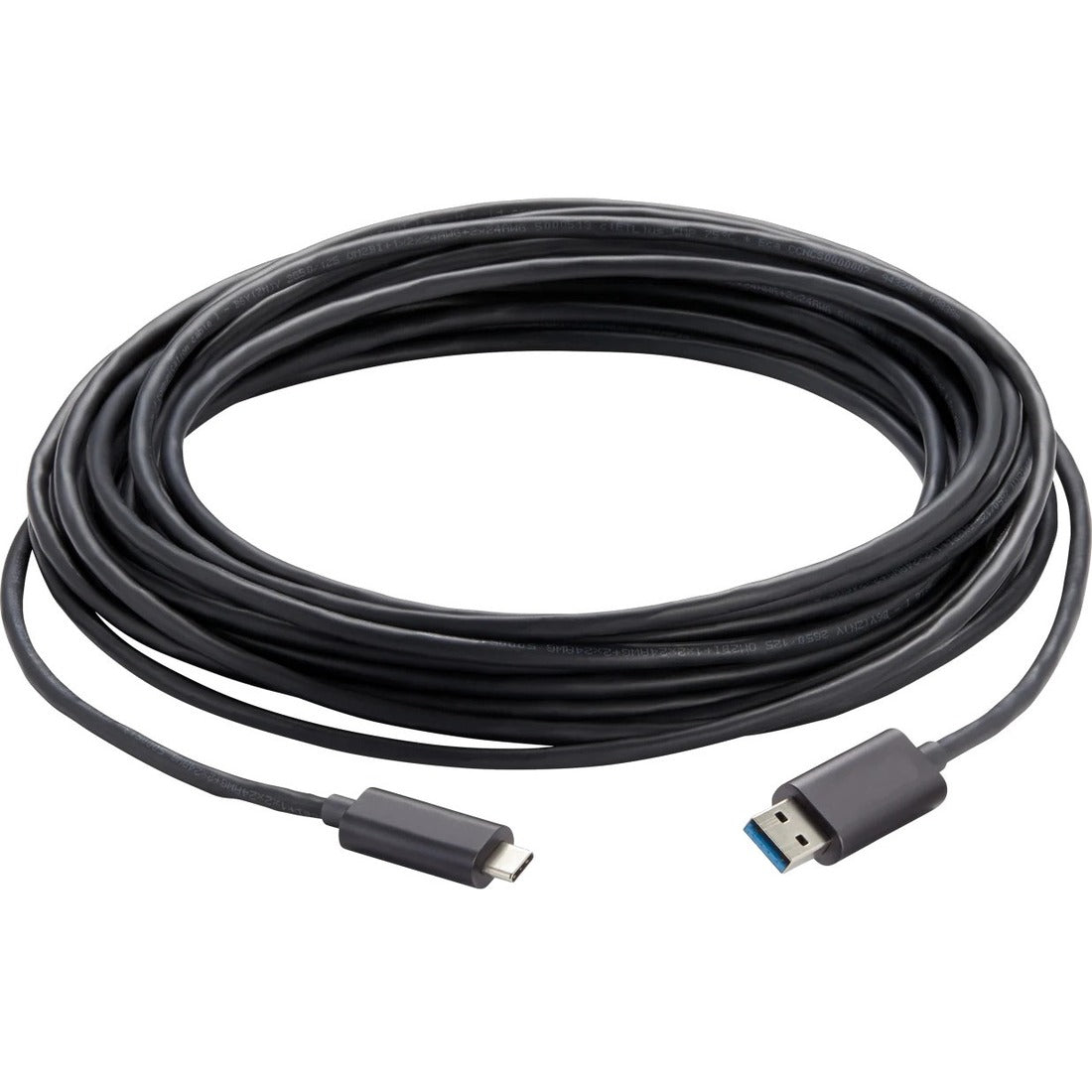 Vaddio 49 ft USB 3.2 Active Optical Cable - Type C to Type A - Black — 440-1007-015