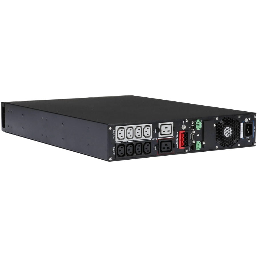 Eaton 9PX 2200VA 2000W 208V Online Double-Conversion UPS - L6-20P, 8 C13, 2 C19 Outlets, Lithium-ion Battery, Cybersecure Network Card Option, 2U Rack/Tower — 9PX2200GRT-L