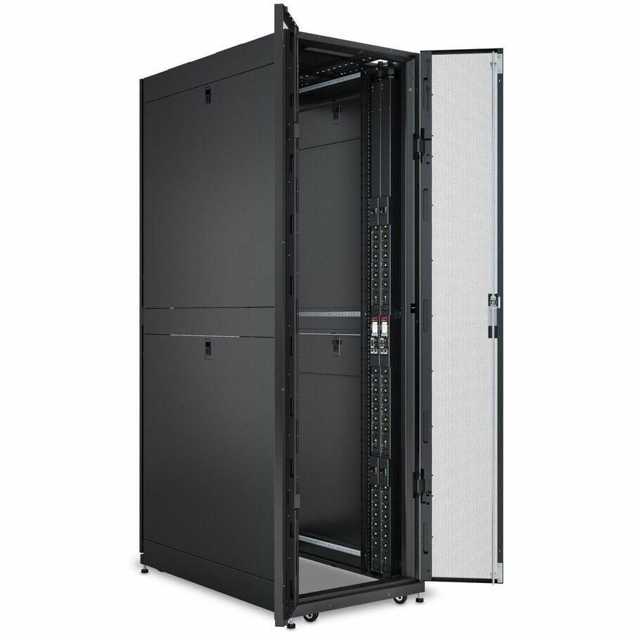 APC NetShelter Rack PDU, Switched, 0U, 5.0kW 200V and 208V 30A, (21) C13/C15 and (3) C19/C21 outlets — APDU9941