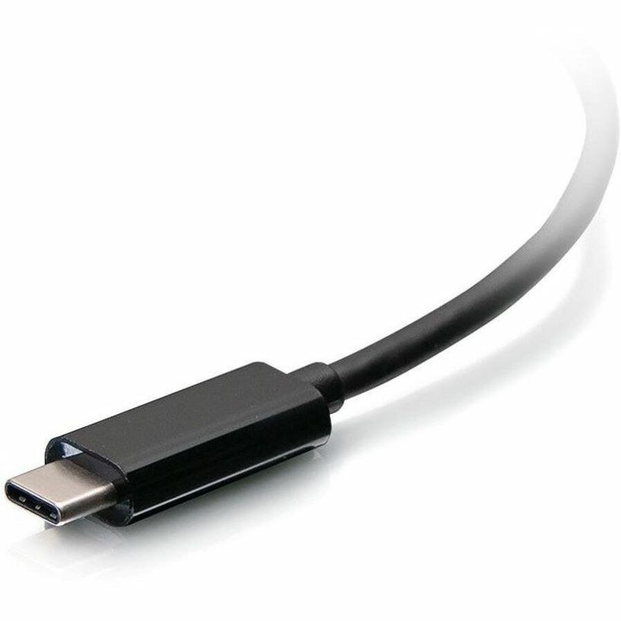C2G USB-C® Multiport Adapter, 4-in-1 Video Adapter with HDMI®, DisplayPort™, DVI, and VGA - 4K 60Hz — C2G54454