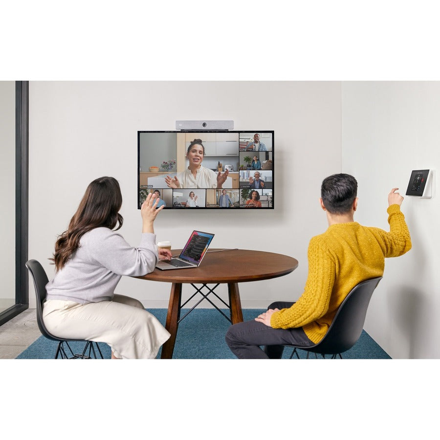 Cisco Webex Room Bar (Carbon Color) with wall-mount Room Navigator — CS-BAR-W-C-K9