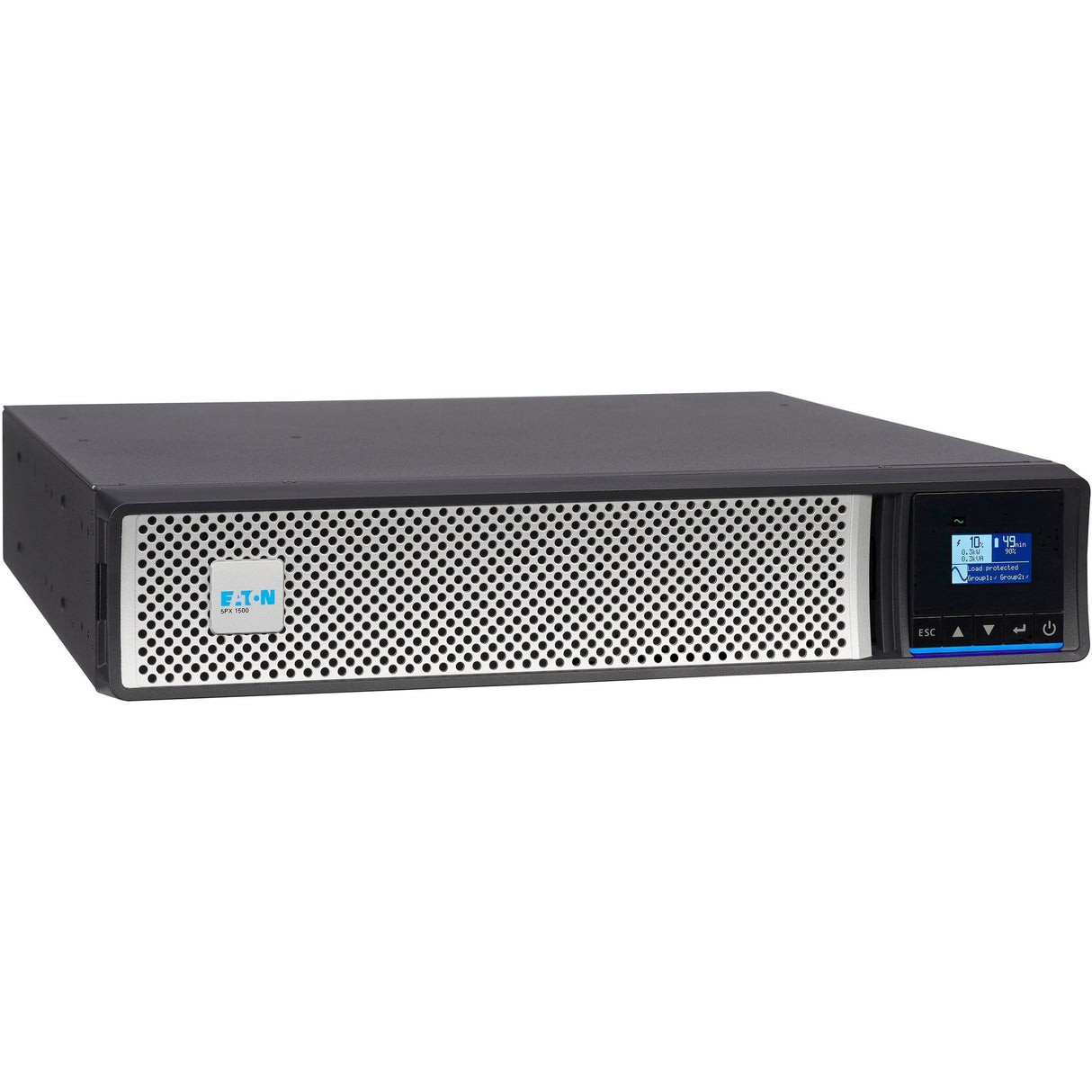 Eaton 5PX G2 1440VA 1440W 120V Line-Interactive UPS - 8 NEMA 5-15R Outlets, Cybersecure Network Card Included, Extended Run, 2U Rack/Tower — 5PX1500RTNG2