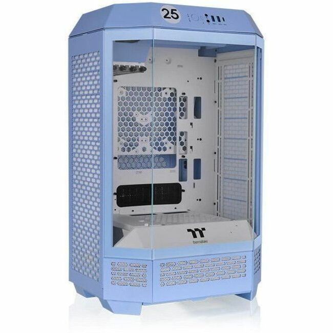 Thermaltake The Tower 300 Hydrangea Blue Micro Tower Chassis — CA-1Y4-00SFWN-00