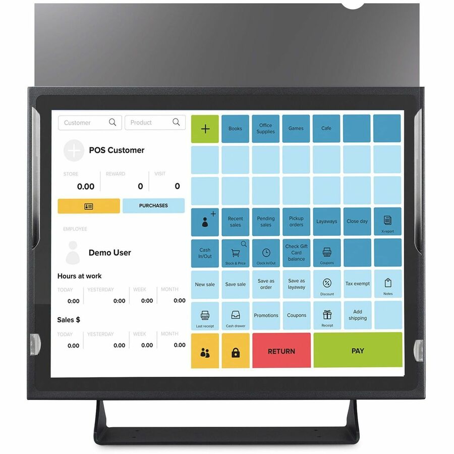 StarTech.com 17-inch 5:4 Computer Monitor Privacy Filter, Anti-Glare Privacy Screen w/51% Blue Light Reduction, +/- 30 deg. View Angle — 1754-PRIVACY-SCREEN