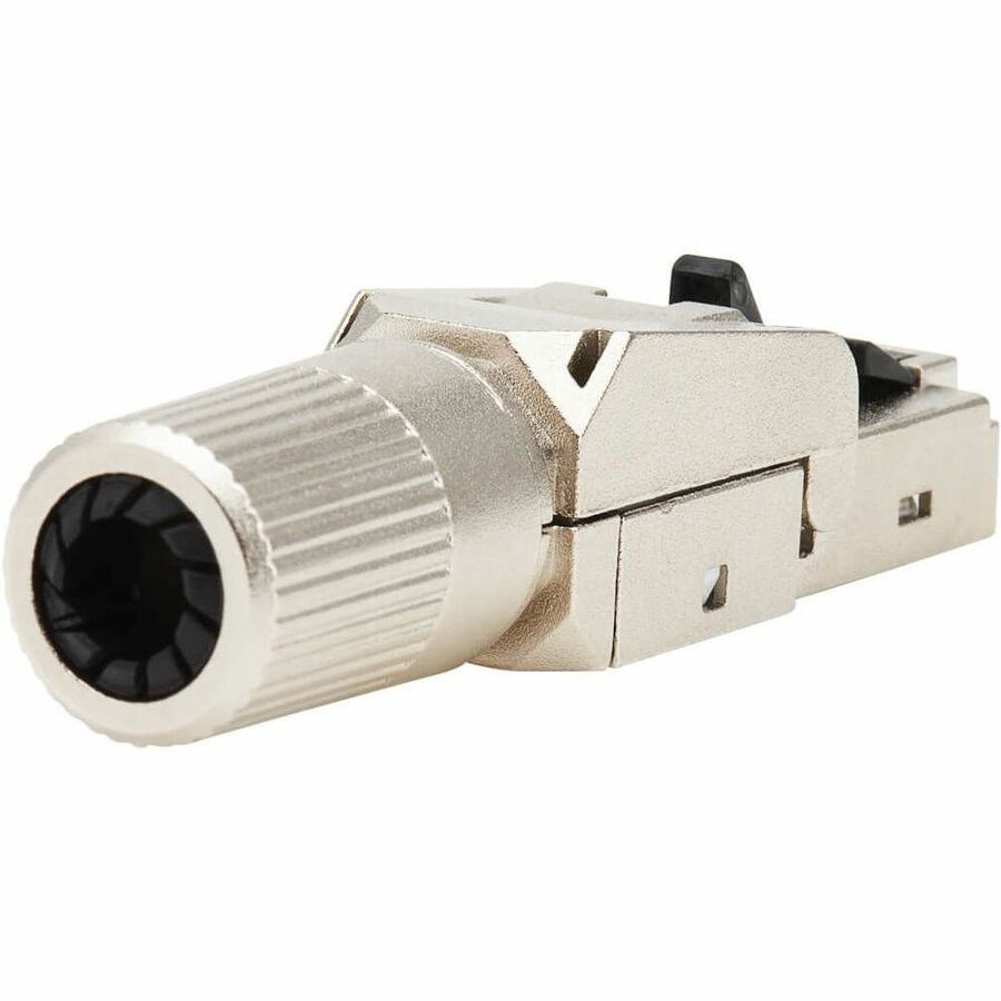 Eaton Tripp Lite Series Cat8 STP Class 1 Field-Termination Plug, 568A/568B, TAA — N233-SHC8-1