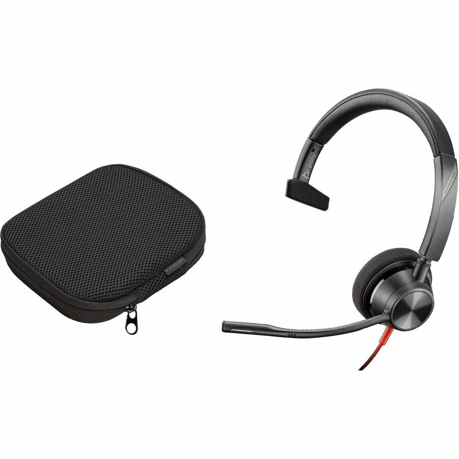 Poly Blackwire 3310 Microsoft Teams Certified Headset +USB-C/A Adapter TAA — 760Q7AA