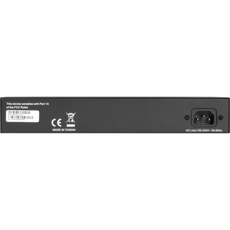 Black Box Gigabit Ethernet Switch - Web Smart Eco Fanless, 18-Port — LGB2118A-R2