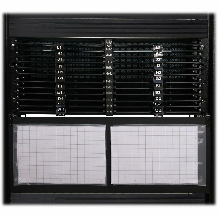 Eaton Tripp Lite Series High-Density Panel Fiber Splice Enclosure - 24 Splicing Cassettes, 576 LC/UPC SM 0.9 mm, 1.5 m Pigtail, 4U Rack — N600P-576U-24