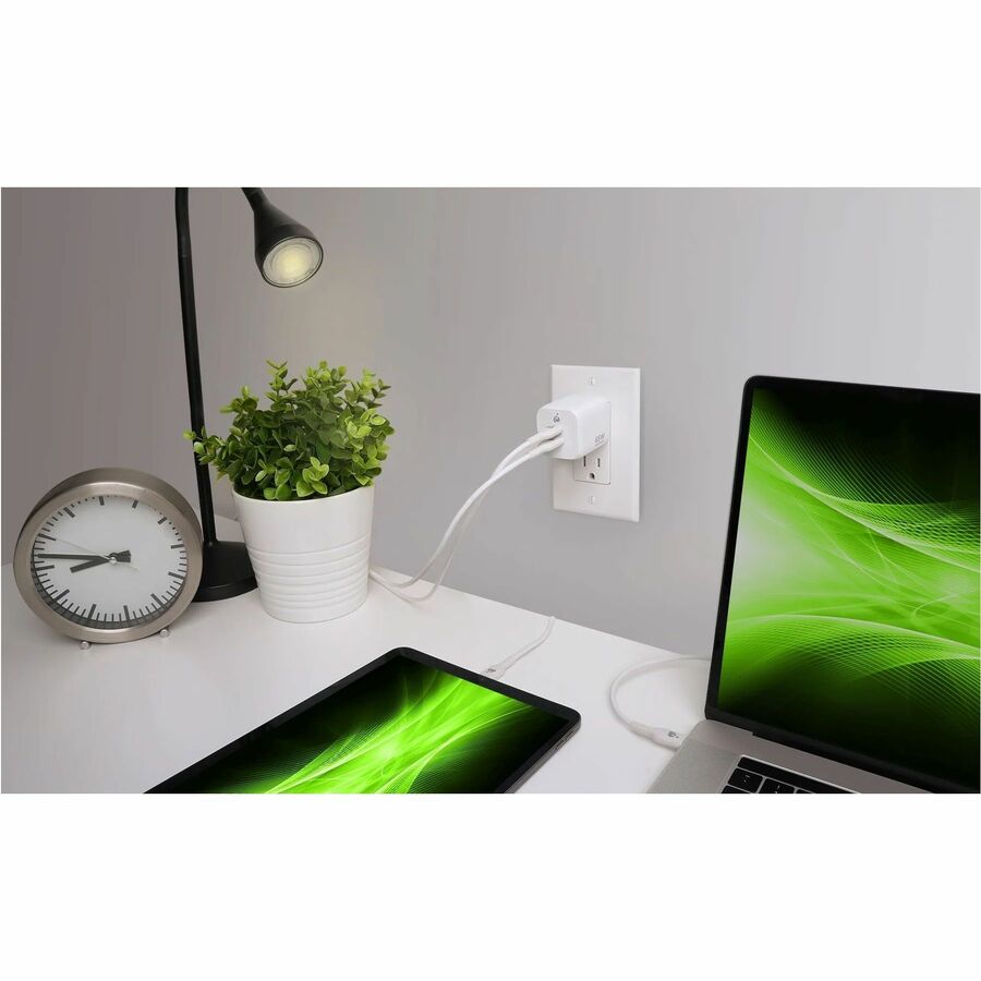 IOGEAR GearPower Dual USB-C 65W GaN Charger — GPAWC65W