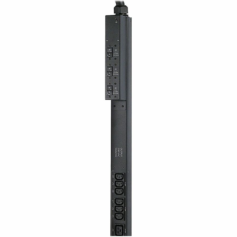 Rack PDU,Basic, Zero U,14.4kW,208V,(24)C13,(4)C19,(2)L6-30R;10 Cord — AP7599