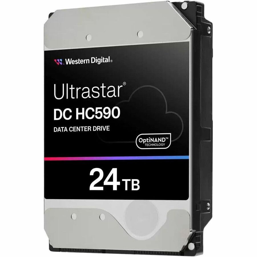 Western Digital Ultrastar DC HC500 0F65684 24 TB Hard Drive - 3.5" Internal - SATA (SATA/600) - Conventional Magnetic Recording (CMR) Method — 0F65684
