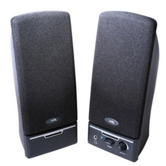 Cyber Acoustics CA-2014rb 2.0 Speaker System - 4 W RMS - Black — CA-2014RB
