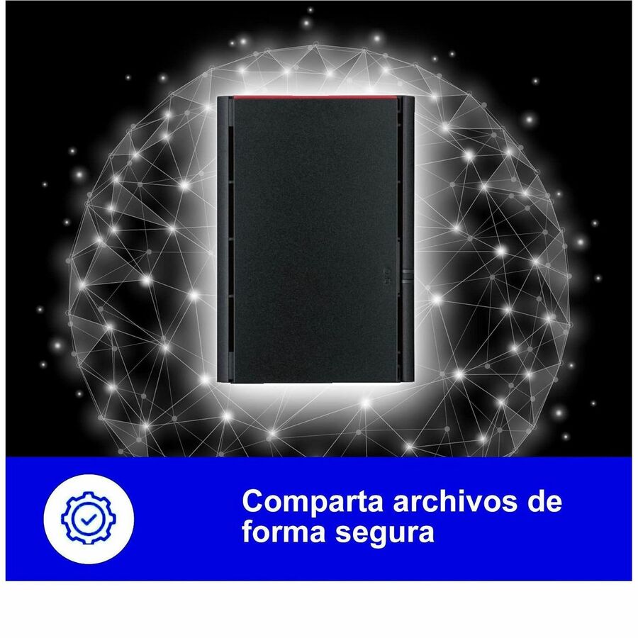 LinkStation 220 4TB Personal Cloud Storage with Hard Drives Included — LS220D0402