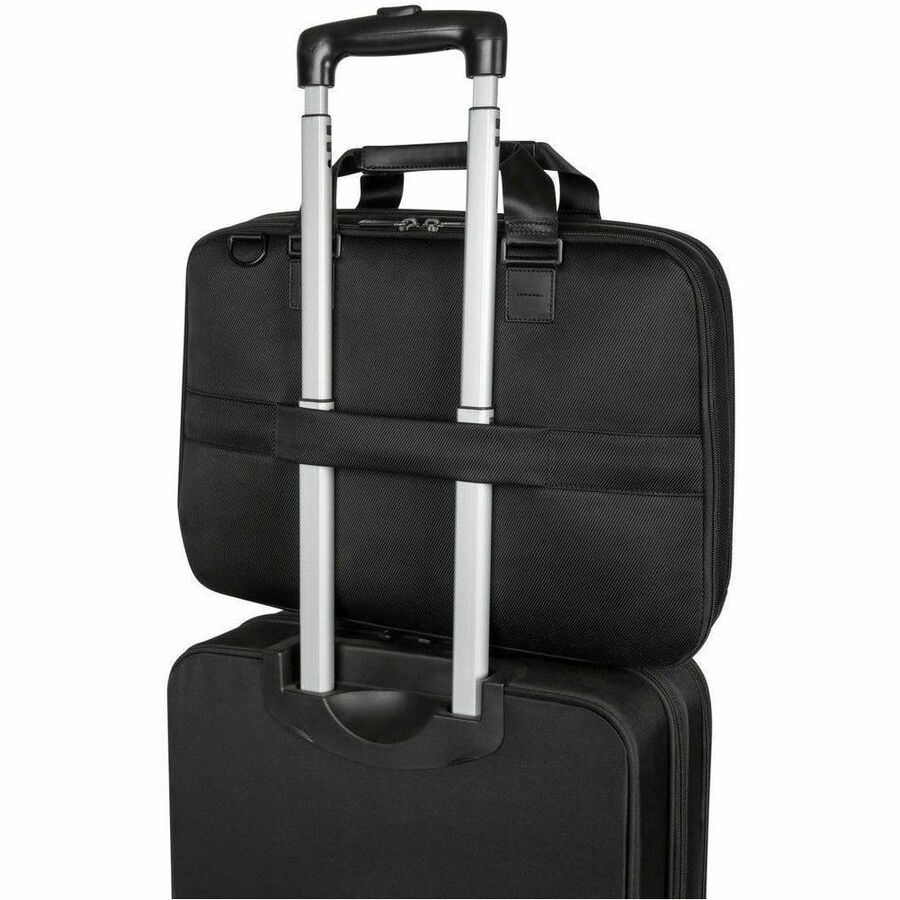 Targus Mobile Elite TBT045US Carrying Case (Briefcase) for 15" to 16" Notebook - Black - TAA Compliant — TBT045US