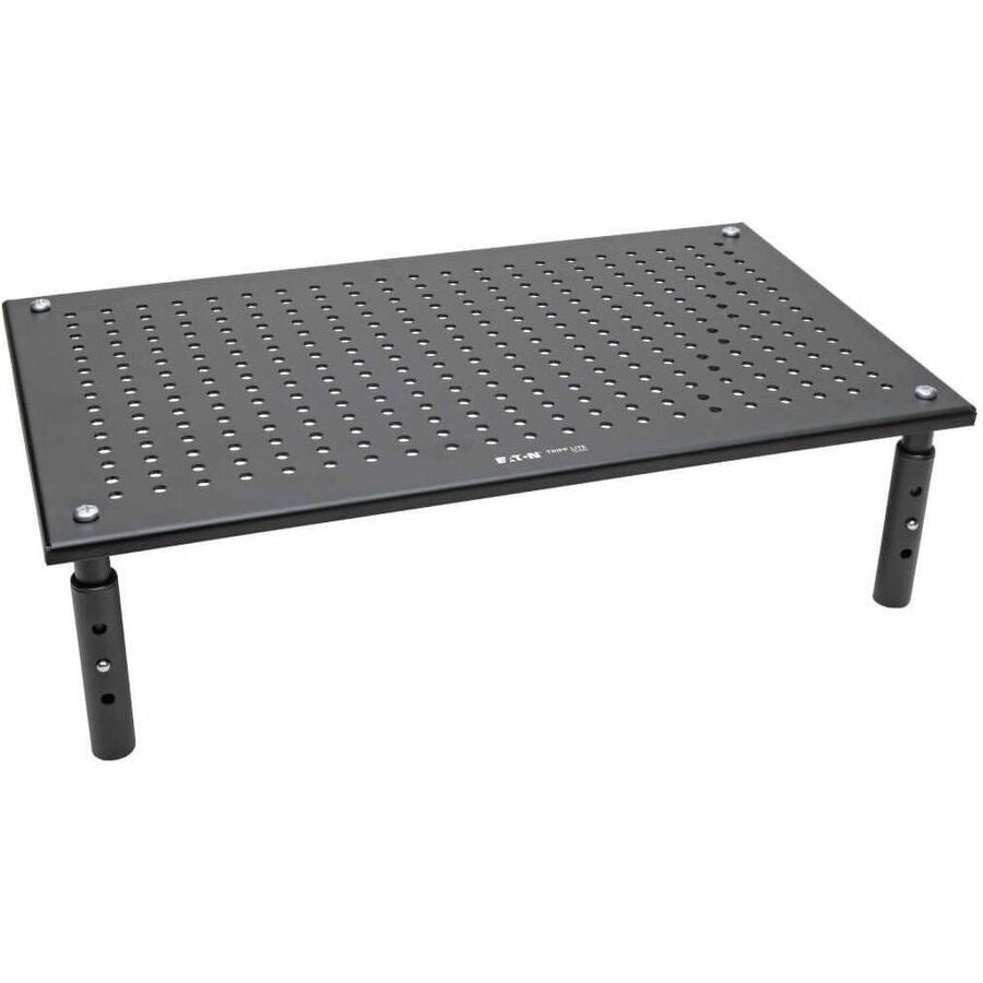 Eaton Tripp Lite Series Monitor Riser for Desk, 18 x 11 in. - Height Adjustable, Metal, Black — MR1812M
