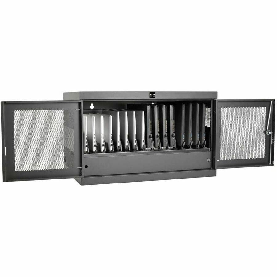 Eaton Tripp Lite Series Multi-Device Charging Station, 16 AC Outlets, Chromebooks and Laptops, Wall-Mount and Cart Options, Black — CSC16AC