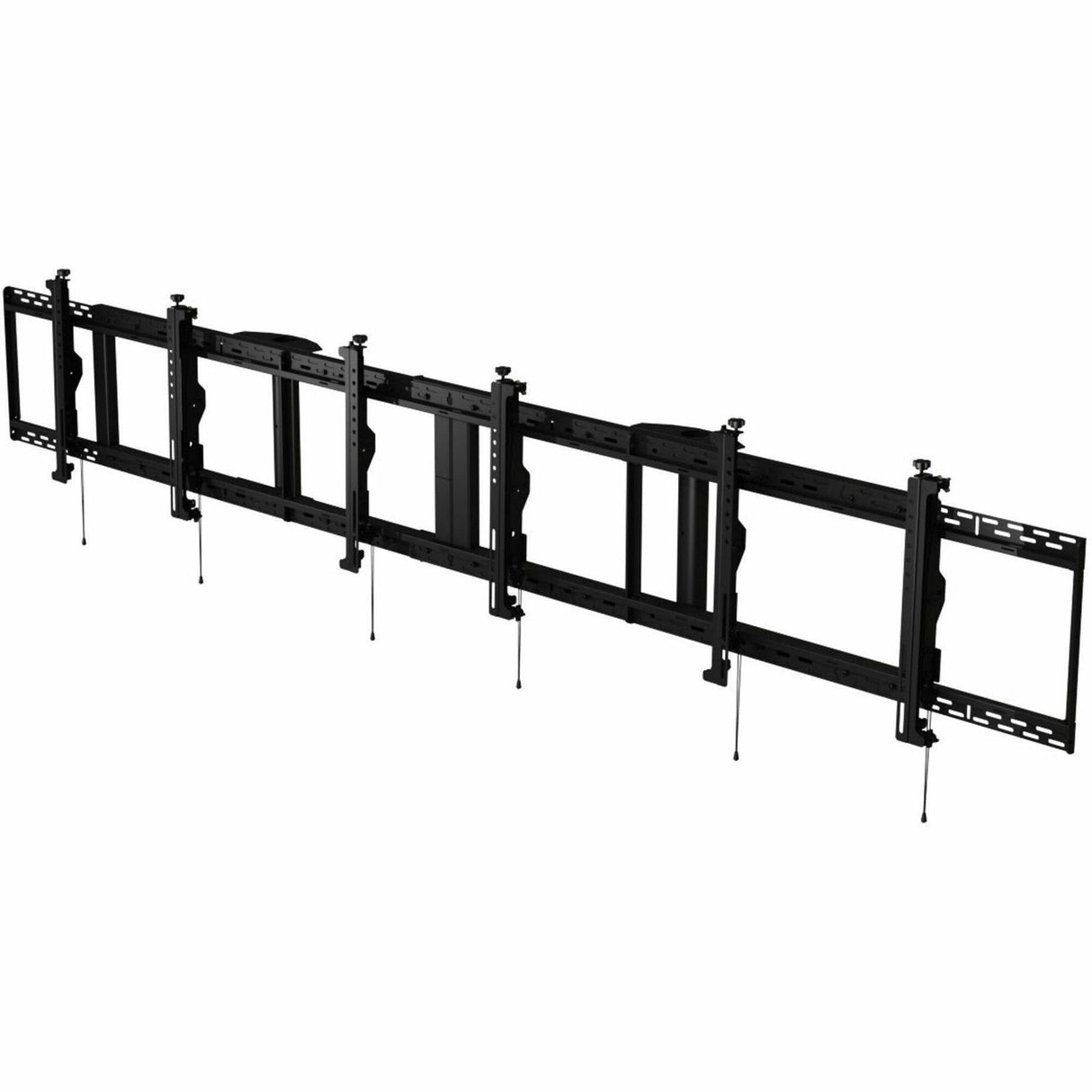 Peerless-AV® SmartMount® Digital Menu Board Ceiling Mount with 8pt Adjustment - Landscape 3x1 Configuration for 46" to 48" Displays — DS-MBZ947L-3X1