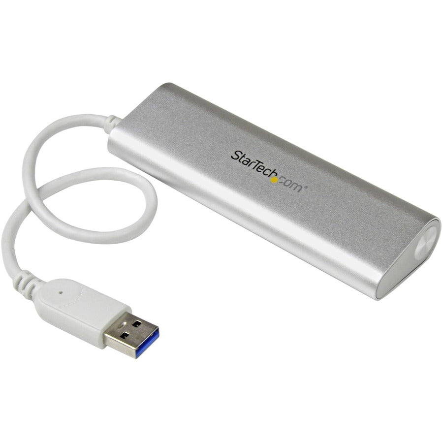 StarTech.com 4-Port USB Hub, USB A to 4x USB-A Ports, USB 5Gbps, Bus-Powered, Portable Laptop USB 3.0 Hub — ST43004UA
