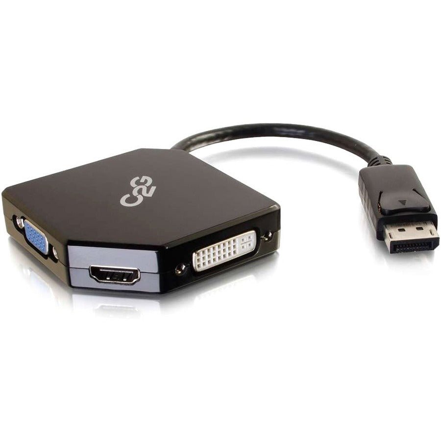 C2G DisplayPort to HDMI, VGA, DVI Adapter Converter - M/F — 54340