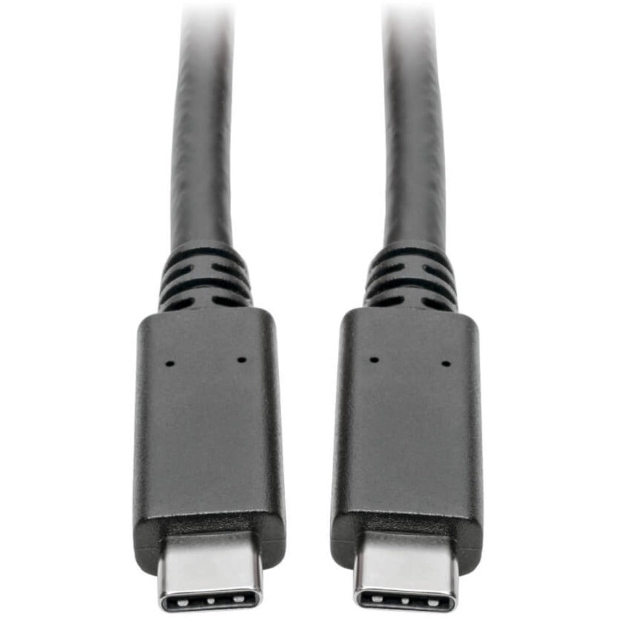 Eaton Tripp Lite Series USB-C Cable (M/M) - USB 3.2, Gen 1 (5 Gbps), Thunderbolt 3 Compatible, 6 ft. (1.83 m) — U420-006