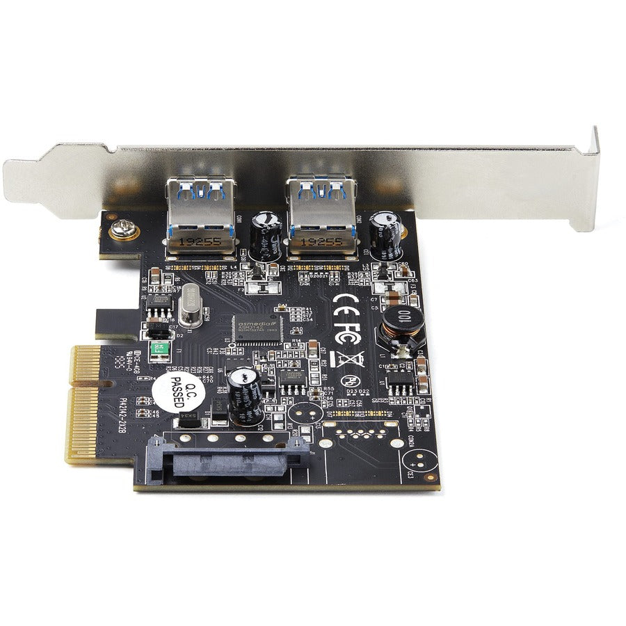 StarTech.com 2-Port USB PCIe Card 10Gbps/port - USB 3.2 Gen 2 Type-A PCI Express 3.0 x2 Host Controller Expansion Card - Windows/Linux — PEXUSB312A3