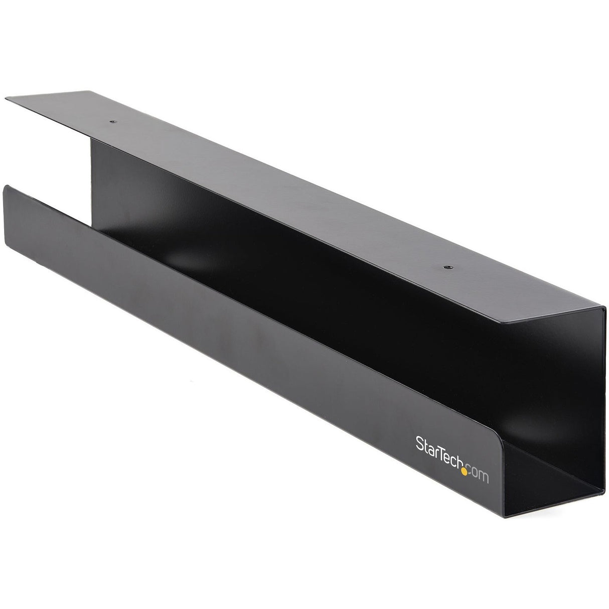 StarTech.com Under Desk Cable Management Tray, Cable Tray Organizer/Manager, Desk/Table Mount, Cord/Power Strip Holder, 23-1/2"L x 4-1/2"D — UDCMTRAY