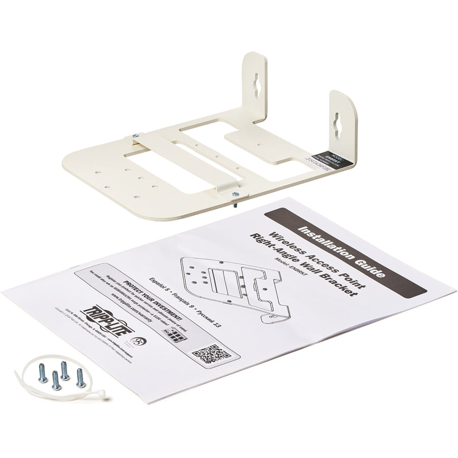 Eaton Universal Wall Bracket for Wireless Access Point - Right Angle, Steel, White — ENBRKT